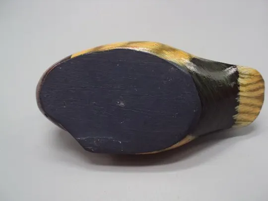 Фигура утка дерево статуэтка уточка селезень высота 5,5 см, длина 13 см №3 Характеристики