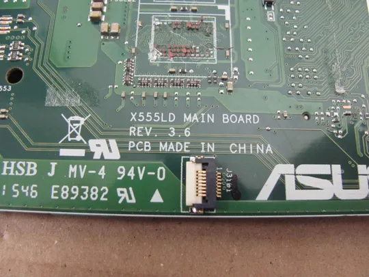 526-7 материнська плата i3-4005U SR1EK 69N0R9M3WA00 для Asus F555U X555L V555U X555U X555UQ X555UJ X555UA оригінал На торгах