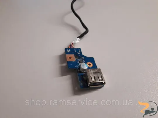 USB плата з кнопкою включення для ноутбука Acer Aspire 7740, 48.4FX02.011, б/в Ціна