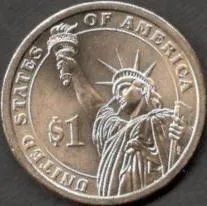 Купити США 1 доллар 2008 г. ПРЕЗИДЕНТЫ США. МАРТИН ВАН БЮРЕН (1837-1841). Тираж 102.48 млн. ИЗ РОЛЛА ИДЕАЛ