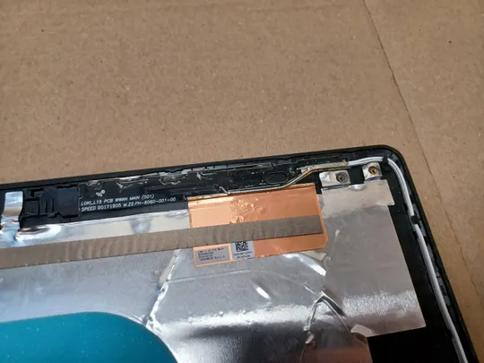 номер1065-13 кришка матриці AP250000110 0R844Y  для  DELL Latitude 3590 Кришка дисплея Тильна кришка Корпус матриці Верхня кришка matrix cover Top Case LCD Cover Rear Lid Back Cover Housing Cabinet оригінал Де купити