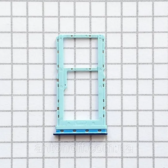 Купити Тримач сімкарт Xiaomi Mi A3 / M1906F9SH для телефона оригінал з розборки Blue