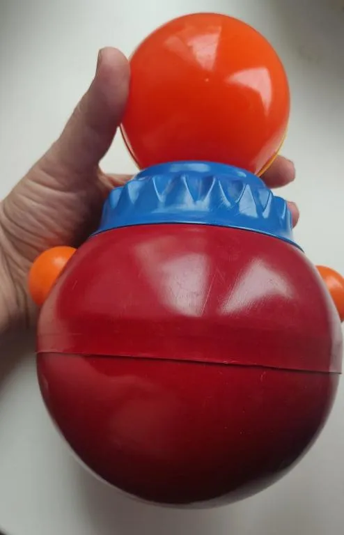 Неваляшка кукла СССР качается как надо с приятным звуком 22см nt849 Недорого