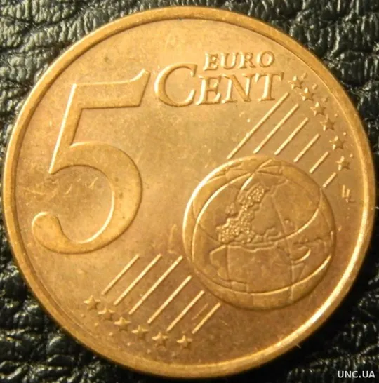 Купити 5 євроцентів 2002 Ірландія