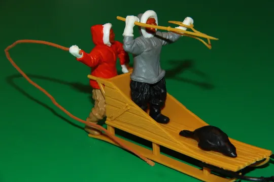 свопети чукчі мисливці на санях TIMPO 54мм Великобританія УЦІНКА Інтернет-аукціон