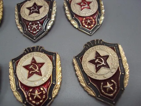 знак отличник советской армии лот 6 шт №14839 Інтернет-аукціон