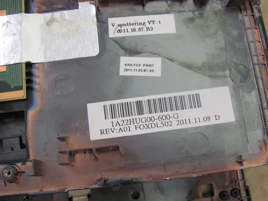 номер0161-26 Кришка, панель, палмрест та тачпад 0VPTHS для DELL PRECISION M4600 оригінал Інтернет-аукціон