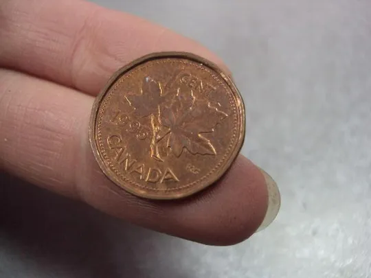 Купити монета канада 1 цент 1995 №9536