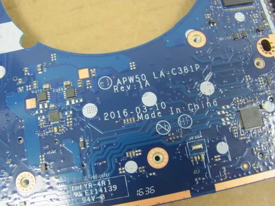 803-4  материнська плата APW50 LA-C381P 848221-601 SR2FU i7-6820HQ для HP Zbook 15 G3 G4 оригінал в Україні