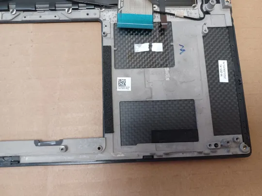 номер1051-2 корпус кришка 0G6RGD AQ2SH000113 з клавіатурою 0K3VC4 PK132SH1A15  для Dell XPS 15 9500 9510 PRECISION 5550 5560 Палмрест корпус топкейс Верхня панель палмрест cover-C оригінал Недорого