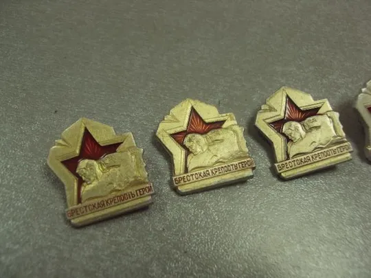 Купити знак брест брестская крепость герой лот 6 шт №7339