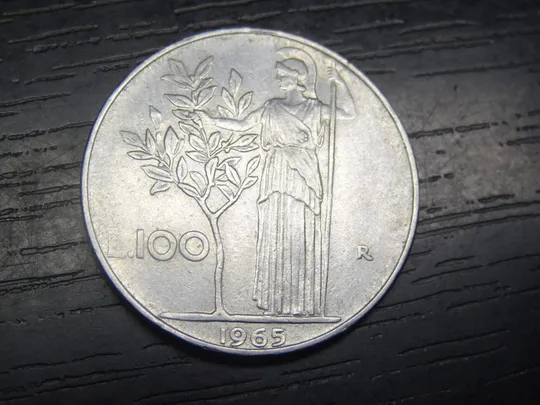 100 лір 1965 Італія Ціна