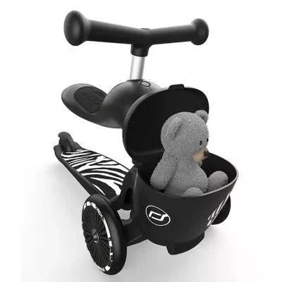Самокат Scoot&amp;Ride Highwaykick-1 Lifestyle Зебра (SR-210621-ZEBRA) Інтернет-аукціон