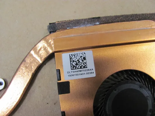 665-20 система охолодження 01AY917  для Lenovo ThinkPad X1 Yoga Gen 3 оригінал З аукціону