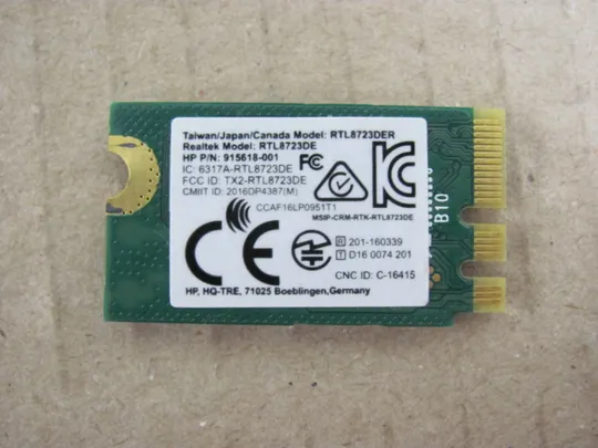 Купити 335-17 WI-FI адаптер 915618-001  RTL8723DE   для HP Pavilion 17-BS 17-B 17-AK 15-BS 14-CF 15-BW оригінал