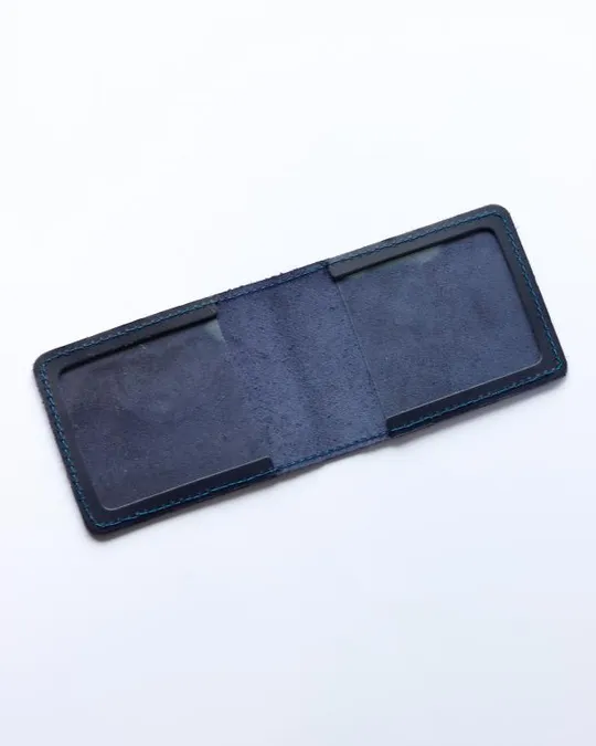 Купити Обкладинка для посвідчення "Укрзалізниця", синя з позолотою