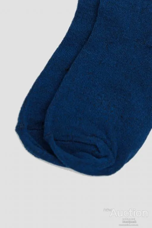 Детские однотонные носки, темно-бирюзового цвета, 167R603 З аукціону