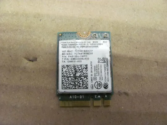 6-55 WI-FI адаптер PA5125U-1MPC для Toshiba Portege Z30 Z30-A оригінал З аукціону