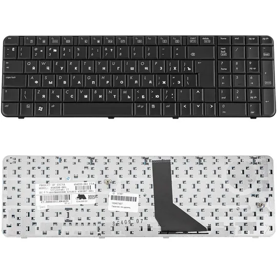 Купити Клавіатура для ноутбука HP (Compaq: 6820, 6820s) rus, black