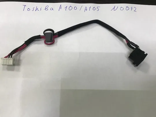 N0072 Toshiba A100 A105 Розйом живлення +шлейф Ціна