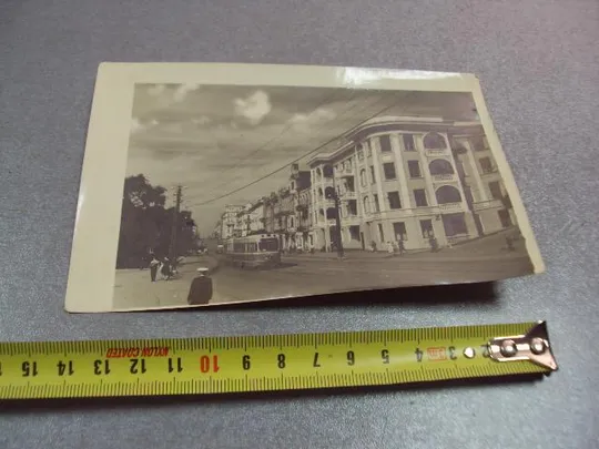 открытка фотография владивосток ул. ленинская 1960е №10599 Ціна