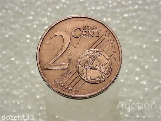 2 цента 2000 рік Франція, Пессак (788) Ціна