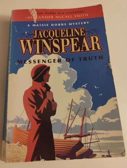 фото, Книга на англійській мові «Messenger of Truth» Jacqueline Winspear, детектина повість із захоплюючим сюжетом!