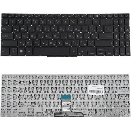 фото, Клавіатура для ноутбука ASUS (B1500 series) rus, black, без фрейму (ОРИГИНАЛ)