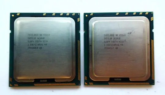 Процесор 4x ядерный процессор 4С/8HT Intel Xeon X5560 2.80-3.20GHz/ 8Mb/ 6.40GT/s 95W socket LGA1366 Вживане Ціна