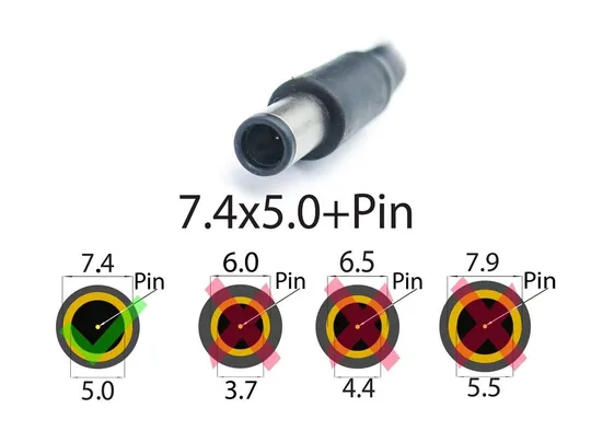 Купити Блок питания для Dell Latitude E5470, E5570, E7240, E7440 (19.5V 12.3A 240W (7.4*5.0+pin)). ORIGINA