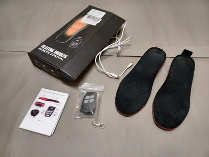 фото, 0547 Устілки з підігрівом usb акумуляторні з пультом керування НІМЕЧЧИНА