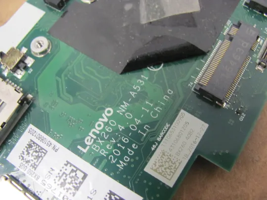 873-21 материнська плата BX260 NM-A531 01HX037 I7-6600U  для Lenovo Thinkpad X260 оригінал Інтернет-аукціон