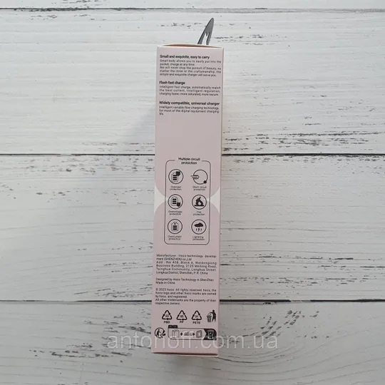 Зарядний пристрій Hoco N43 PD 30W GaN (блочок з виходом Type-C) Білий З аукціону