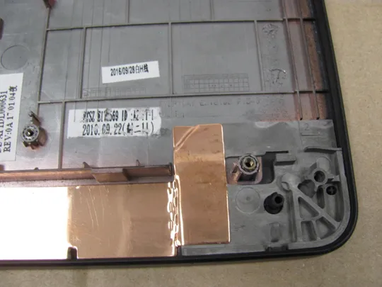 593-13  Кришка панель палмрест тачпад 0Y4WD7 AP1DL000632 для Dell Latitude E7470   оригінал Де купити