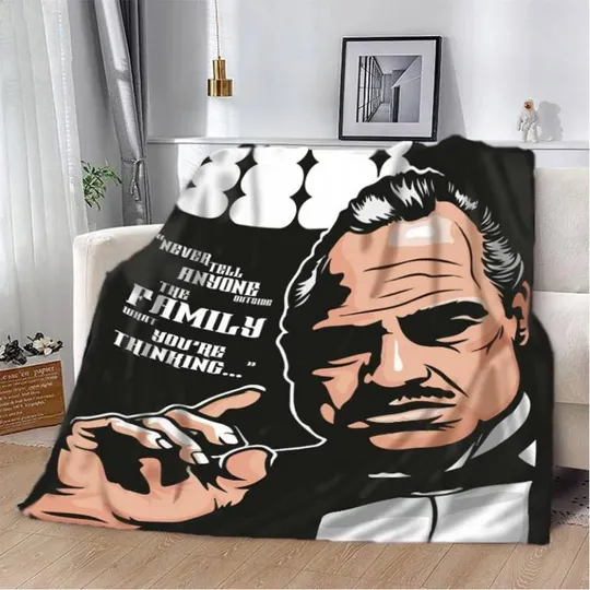 Плед 3D Крестный отец 1972 20222436_A 12219 160х200 см Ціна