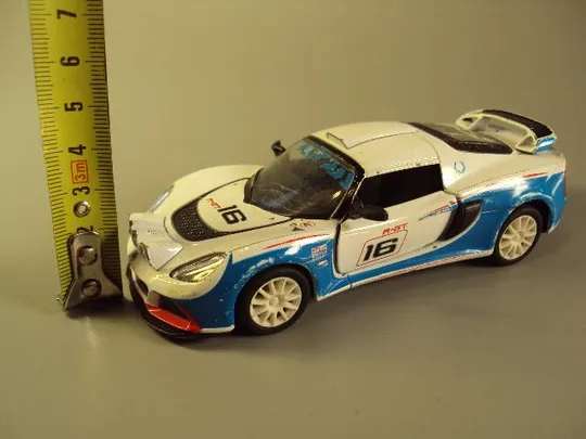 машинка 2012 Lotus exsige R-GT 16 scale 1/32 kinsmart Китай длина 12,3 см №10803 Недорого
