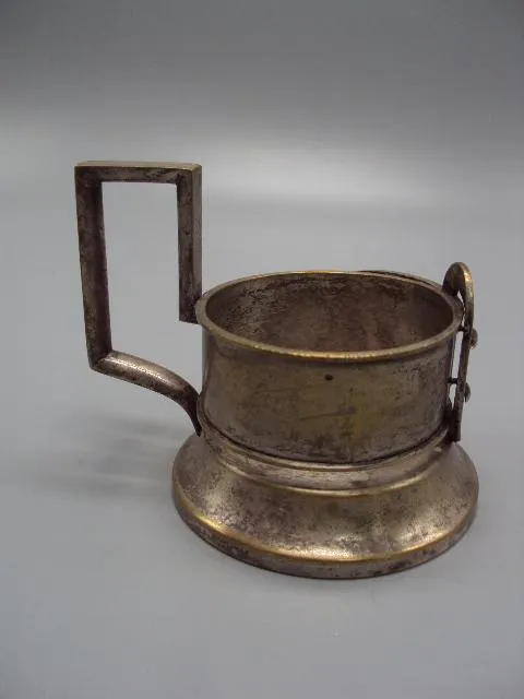 Подстаканник пояс ремень Шифферс Варшава Schiffers witt Co Galw Warszawa высота 6,7 см (№1384) Недорого