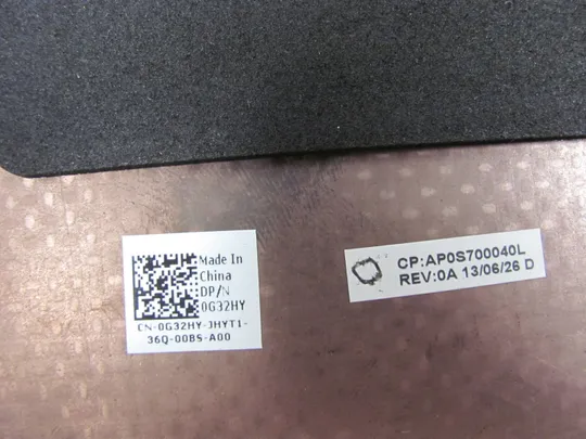 693-28 кришка матриці 05DP6X  0G32HY AP0S7000400 для  сенсорний DELL XPS 12 9Q33 9Q23 оригінал Характеристики