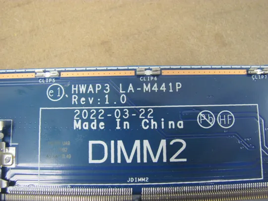 866-23 материнська плата РОБОЧА hwap3 la-m441p SRLD6  I7-1260P I для  Toshiba Dynabook SATELLITE PRO  оригінал Де купити