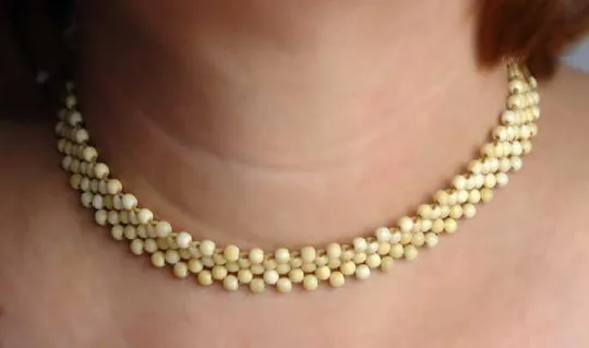 Антикварне кольє слонова кістка 1930 Holland Продаж