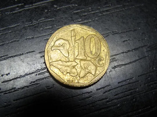 10 центів 2002 Південна Африка Ціна