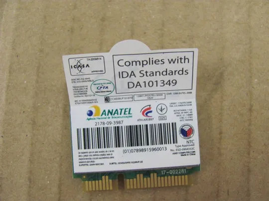 Купити номер0270-17 WI-FI адаптер ANATEL для FUJITSU P771 оригінал