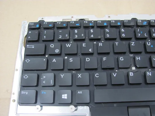 595-1 клавіатура робоча 04JPX1  з кріпленням  для Dell Latitude E7470  7470 E7450 7450 E5450 E5470 E5490 E7470 E7450 оригінал З аукціону