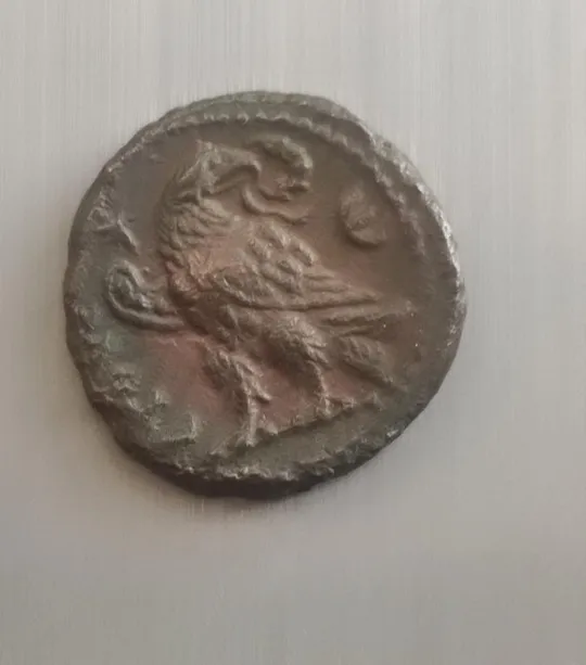 Монета Орёл с венком в клюве, Древний Рим 3 век нашей эры kn397 Ціна