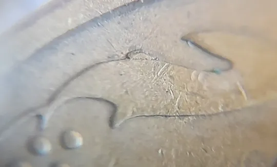 (6464) 50 копійок 1994 1.1АЕм різновид викрошок на вінку між 7-8 гронами (50 копеек 1994 брак) Де купити