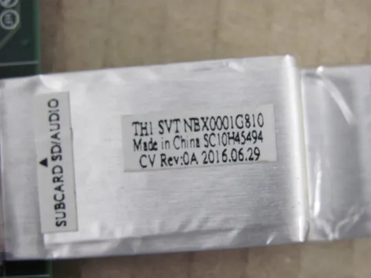 номер0031-37 плата AUDIO BT460 NS-A423 NS-B081 NBX0001G810   для Lenovo  Thinkpad T460S  T470S оригінал Продаж