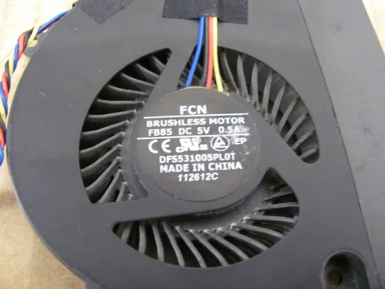 номер0489-9 Вентилятор (кулер, FAN) 13N0-ZGP0101 для MEDION P7818 E7221 E7222 E7220 оригінал Інтернет-аукціон