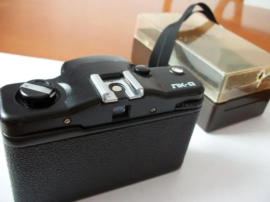 Фотоаппарат ЛОМО ЛК.А Компакт. Футляр. Номер-8417338, и хорошая сохранность корпуса несмотря на годы Де купити