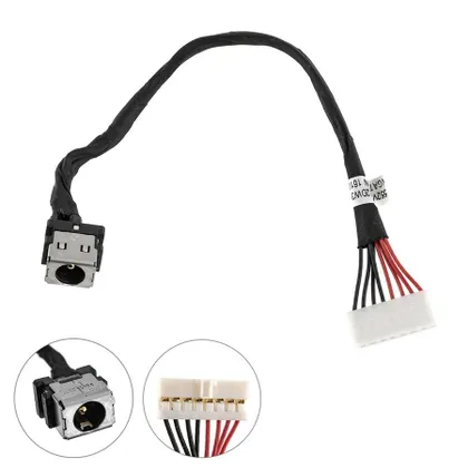 фото, Роз'єм живлення для ноутбука Asus ROG (GL552VM, FX53, RG52V) з кабелем