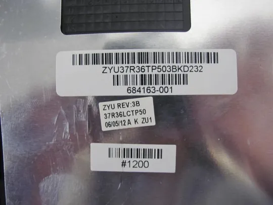 №291-2 кришка матриці 37R36TP503 HP Pavilion G6-2000 G6-2100 G6-2200 G6-2300 оригінал Недорого